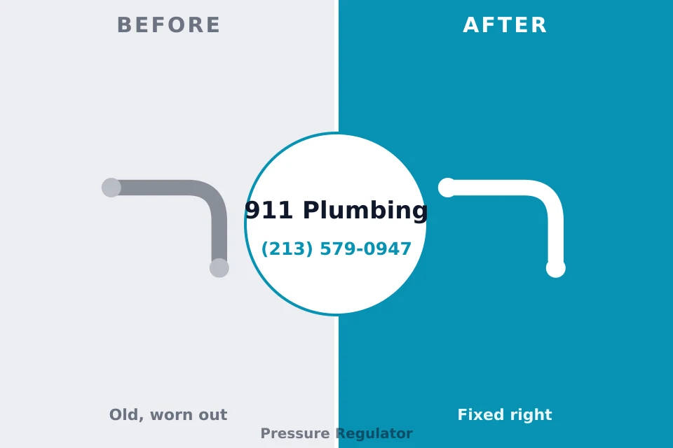 Before and after: plumbing company Mila Doce, TX